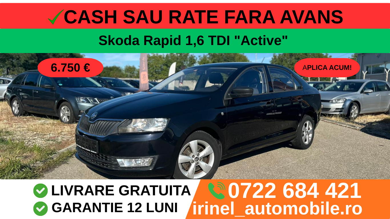 Skoda Rapid 1,6 TDI “Active”