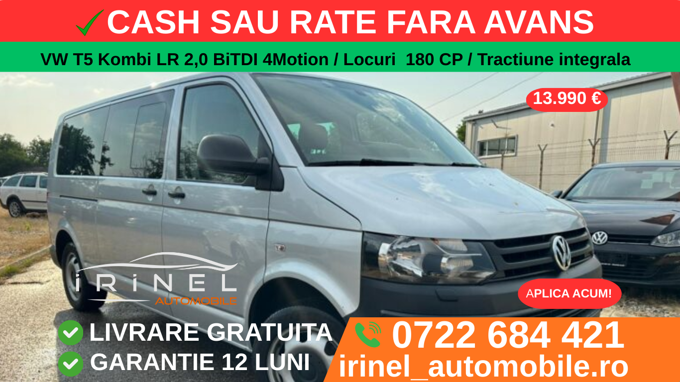 VW T5 Kombi LR 2,0 BiTDI 4Motion